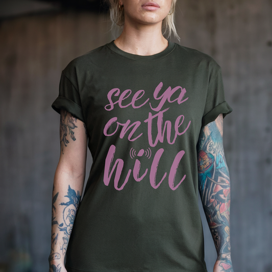 See Ya on the Hill Telepathy Oversized Tee